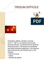 Clostridium Difficile