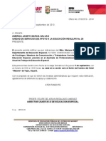 Formato de Oficio de Comision