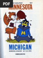 Download Gopher Goalpost 504 Memorial Stadium Oct 231965 Homecoming Spectacular by jasonroy SN16661931 doc pdf