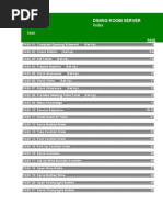 Restaurant Opening & Closing Checklist | Tableware | Nature