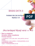 BASIS DATA 3 1 Instalasi