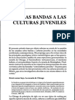 De Las Bandas A Las Culturas Juveniles de Carlos Feixa
