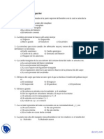 Miembro Superior Examen Parical de Anatomia