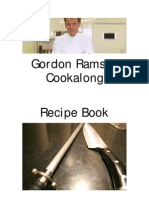 Gordon Ramsay Cookalong Recipe Book