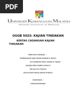 Contoh cadangan penyelidikan/proposal