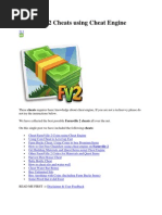 FarmVille 2 Cheats Using Cheat Engine