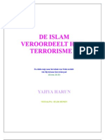 De Islam Veroordeelt Het Terror