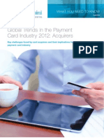 Global Trends in The Payment Card Industry 2012 Acquirers