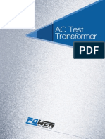 AC Test Transformer System