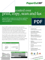 Midshire Business Systems - Paper Cut MF - Software Solutions Brochure