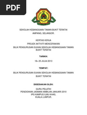 Projek Kemas Stor Pdf