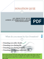 Eye Donation