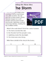 Storms Main Idea