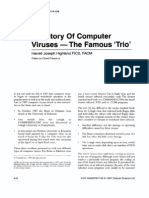 A History of Computer Viruses - The Famous 'Trio'