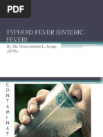 Typhoid Fever (Enteric Fever)