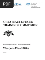 Download Ohio Peace Officer Basic Training Commission Weapons Disabilities by Mike DeWine SN16668674 doc pdf
