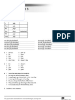 Worksheet 3: Answer Key