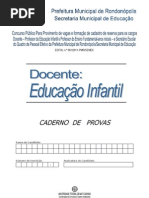 educaçao infantil-avaliação e seleção