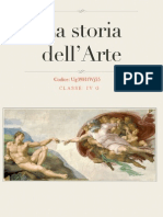 La storia dell'arte (classe quarta)