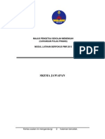 PMR Trial Paper 2013-Pulau Pinang-华语试卷1（答案）
