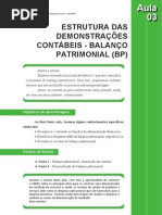 Análise das demosntrações contábeis 3