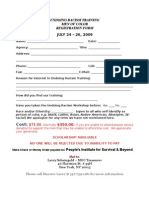 Registration Form MOCUndoing 2009