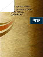 La Tecnica Vocal Hablada Amp Cantada