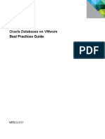 Oracle Databases On VMware - Best Practices Guide