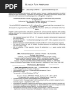 Healthcare Facility Department Manager Director in Portland OR Resume Glyndon Ruth Kimbrough