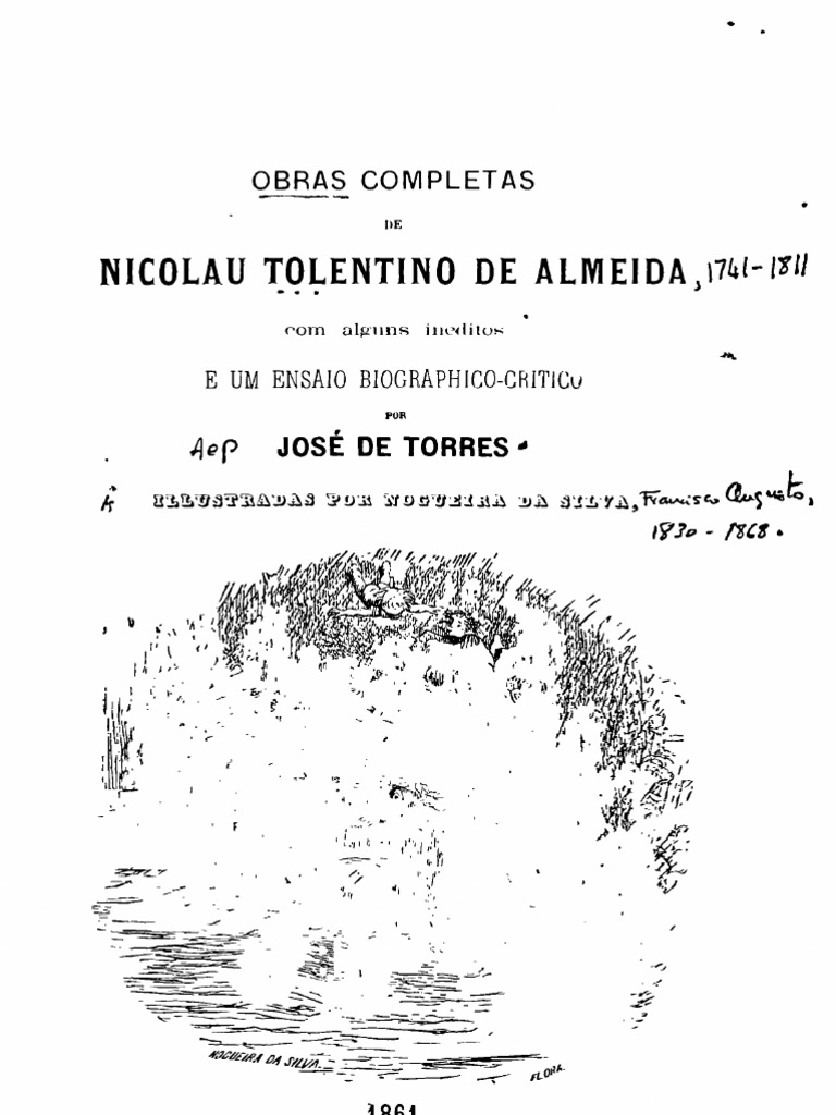 Obras Completas de Nicolau Tolentino de Almeida PDF