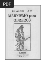 Marxismo Para Obreros