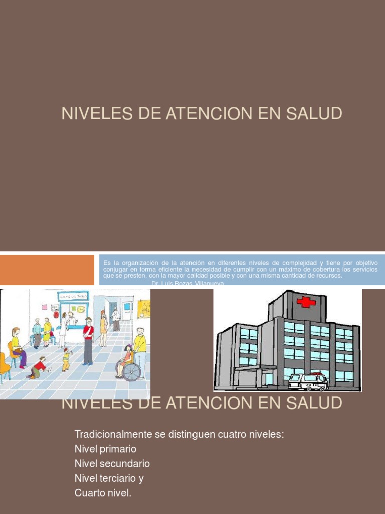 Niveles de Atención en Salud | PDF | Hospital | Ciencias de la Salud