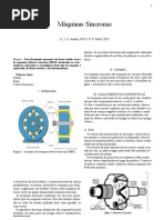 Artigo Básico Sobre Máquinas Síncronas