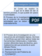 Proceso de La Investigación Científica