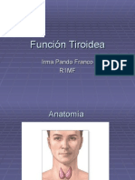 Fisiología Tiroidea