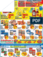 Friedmans Freshmarkets - Weekly Specials - August 29 - September 4, 2013