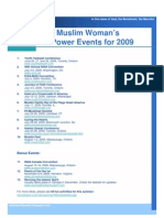 The Muslim Woman's 10 Power Events For 2009