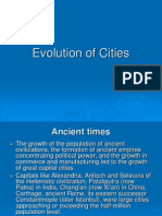 4.Evolution of Cities