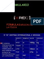 Formulario de Fisica