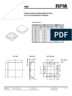 TQFN-16/33 Package: 16-Terminal Ceramic Surface-Mount Case 3.0 X 3.0 MM Nominal Footprint