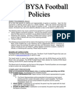 2009 Policies