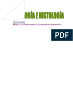 Citología e histología