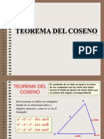 Teorema Del Coseno