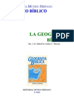 La geografía bíblica