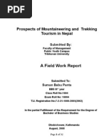 Download  Prospects of Mountaineering and Trekking Tourism in Nepalplease comment after read this                                                              by Suman Babu Panta SN16682734 doc pdf