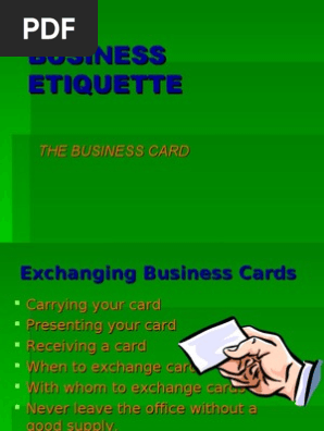 PPT Business Card