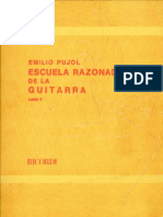 Emilio Pujol Escuela Razonada de La Guitara Libro 2 PDF