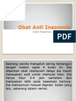 Obat Anti Insomnia Terapi dan Evaluasi