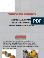 Aditivos Del Concreto