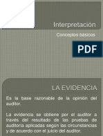 Interpretación